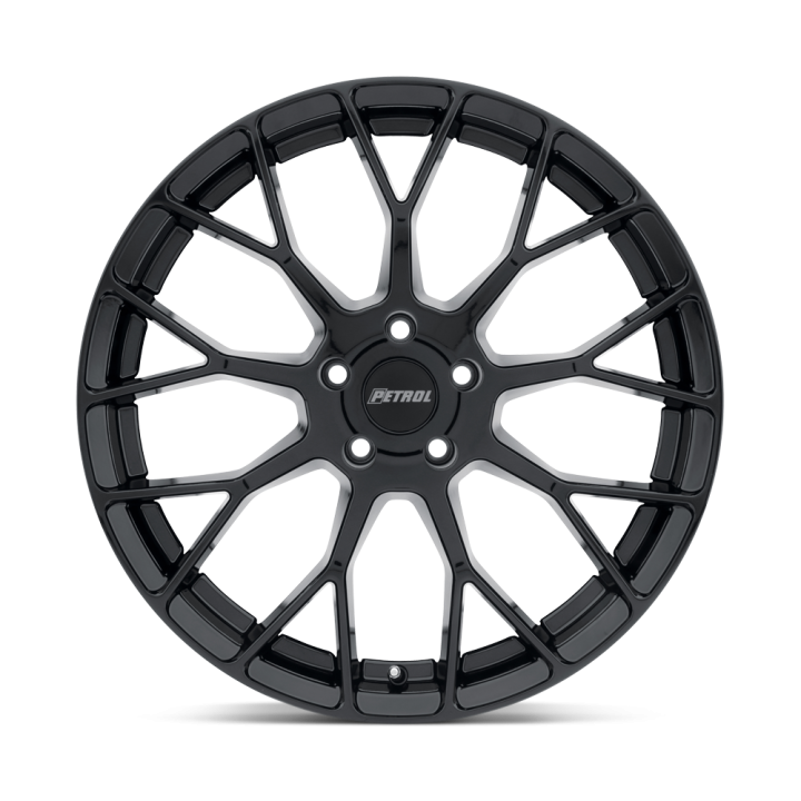 Jantă de Aluminiu, Petrol P2B, 17x8.0, ET 40, 5x114.3, 76.1, Negru - EDK.ro