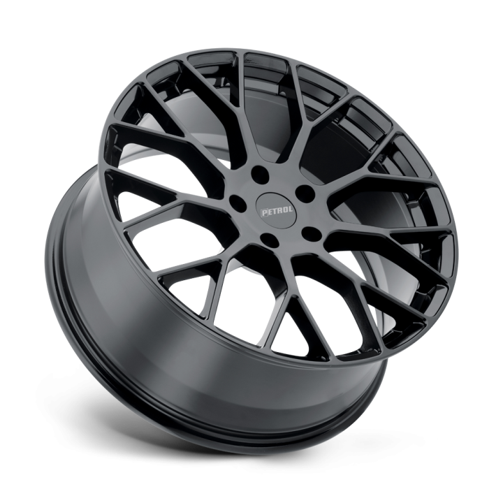 Jantă de Aluminiu, Petrol P2B, 18x8.0, ET 40, 5x114.3, 76.1, Negru - EDK.ro