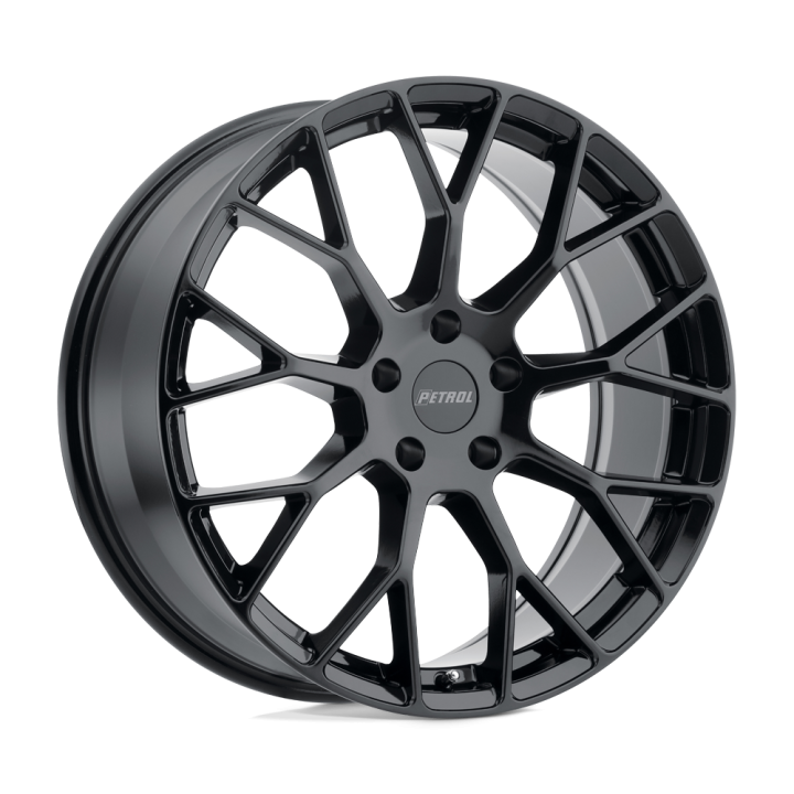 Jantă de Aluminiu, Petrol P2B, 19x8.0, ET 40, 5x114.3, 76.1, Negru - EDK.ro