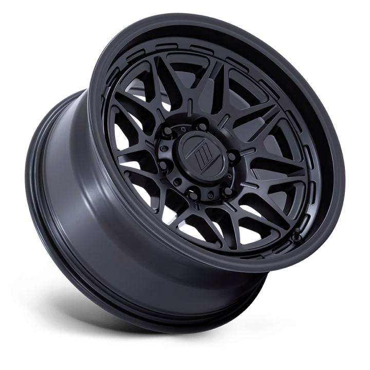 Jantă de Aluminiu, Pro Comp PA202 BASECAMP, 17x8.0, ET 20, 5x114.3, 72.56, Negru - EDK.ro