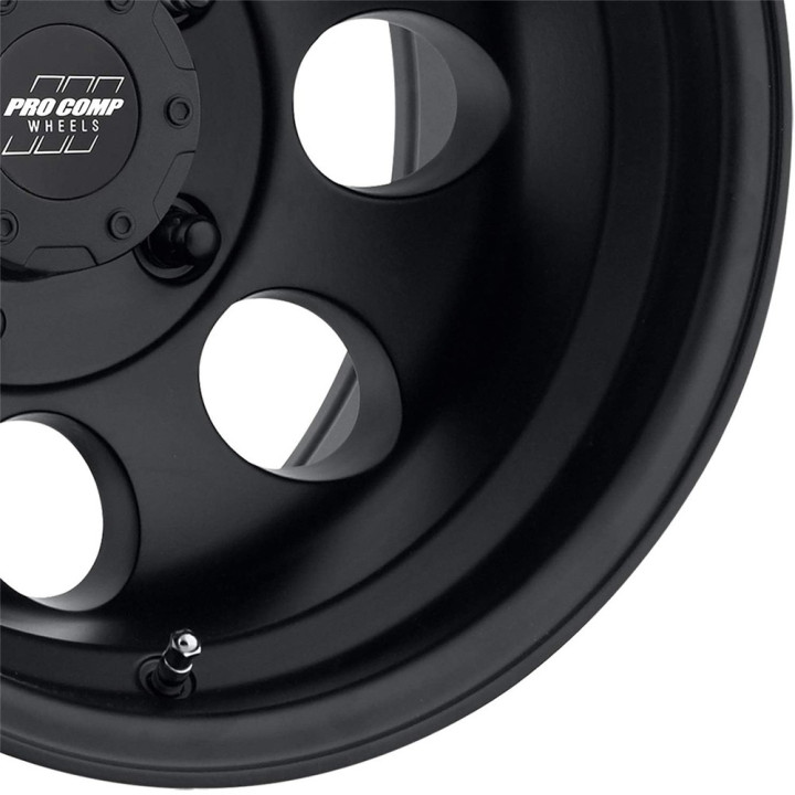 Jantă de Aluminiu, Pro Comp PA69 VINTAGE, 15x8.0, ET -19, 5x114.3, 78.1, Negru - EDK.ro