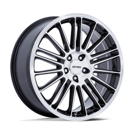 Jantă de Aluminiu, Petrol PE001 P1D, 17x8.0, ET 40, 5x114.3, 72.56, Negru - EDK.ro