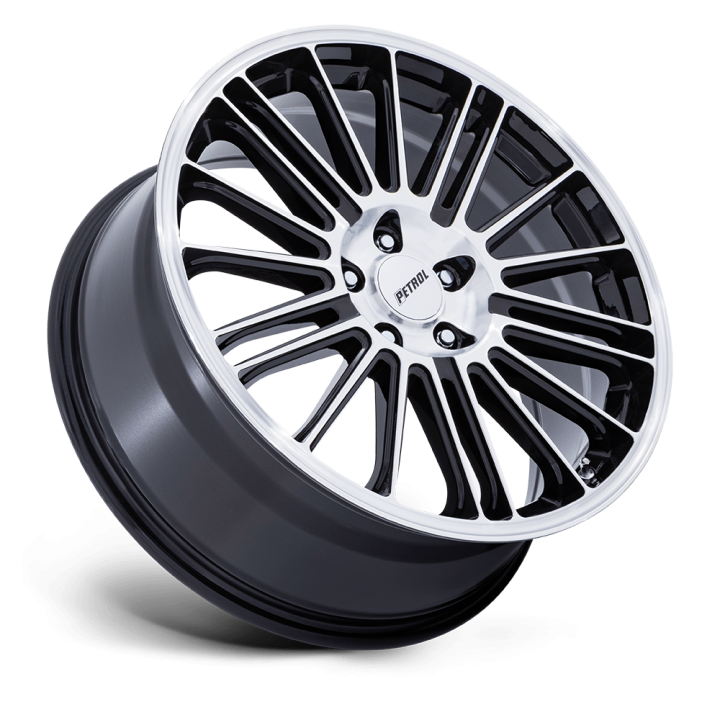 Alloy Wheel, Petrol PE001 P1D, 17x8.0, ET 40, 5x114.3, 72.56, Black - EDK.ro