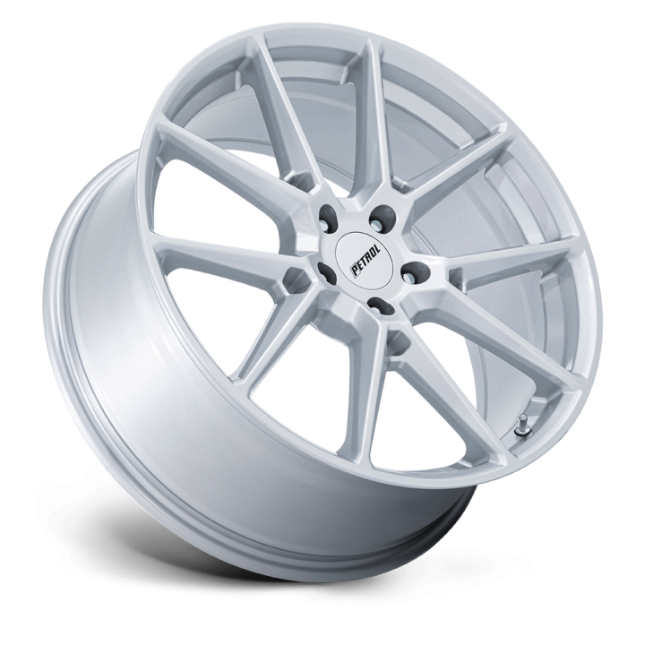 Jantă de Aluminiu, Petrol PE002 P1E, 17x8.0, ET 40, 5x114.3, 72.56, Argintiu - EDK.ro