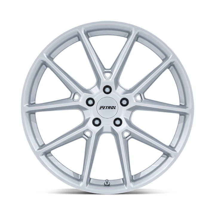 Jantă de Aluminiu, Petrol PE002 P1E, 18x8.0, ET 40, 5x114.3, 72.56, Argintiu - EDK.ro