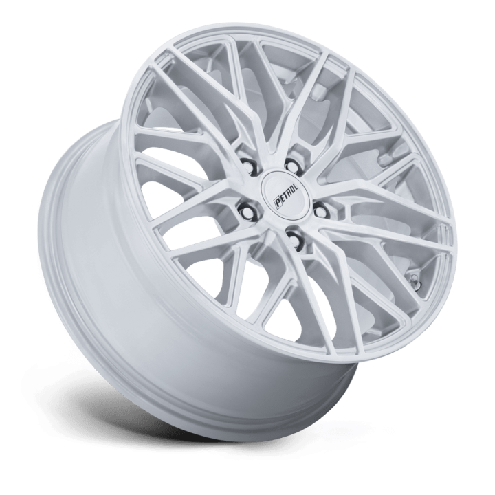 Jantă de Aluminiu, Petrol PE004 P3E, 17x8.0, ET 40, 5x114.3, 72.56, Argintiu - EDK.ro