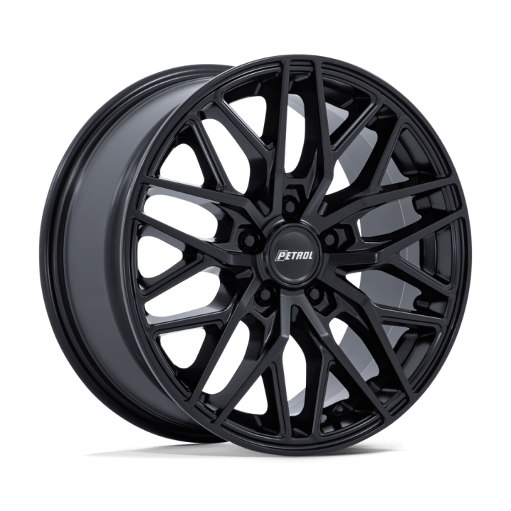 Jantă de Aluminiu, Petrol PE004 P3E, 17x8.0, ET 40, 5x114.3, 72.56, Negru - EDK.ro