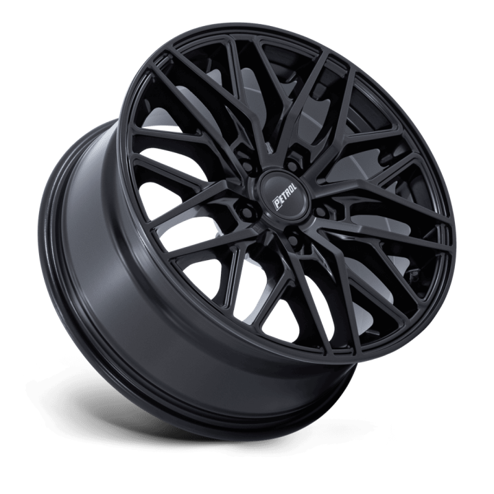 Jantă de Aluminiu, Petrol PE004 P3E, 17x8.0, ET 40, 5x114.3, 72.56, Negru - EDK.ro