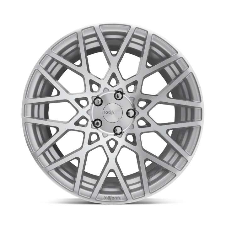 Jantă de Aluminiu, Rotiform R110 BLQ, 19x8.5, ET 38, 5x114.3, 72.56, Argintiu - EDK.ro