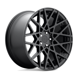 Alloy Wheel, Rotiform R112 BLQ, 18x8.5, ET 38, 5x114.3, 72.56, Black - EDK.ro