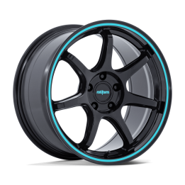Alloy Wheel, Rotiform RC208 BPU, 19x8.5, ET 20, 5x114.3, 72.56, Black - EDK.ro