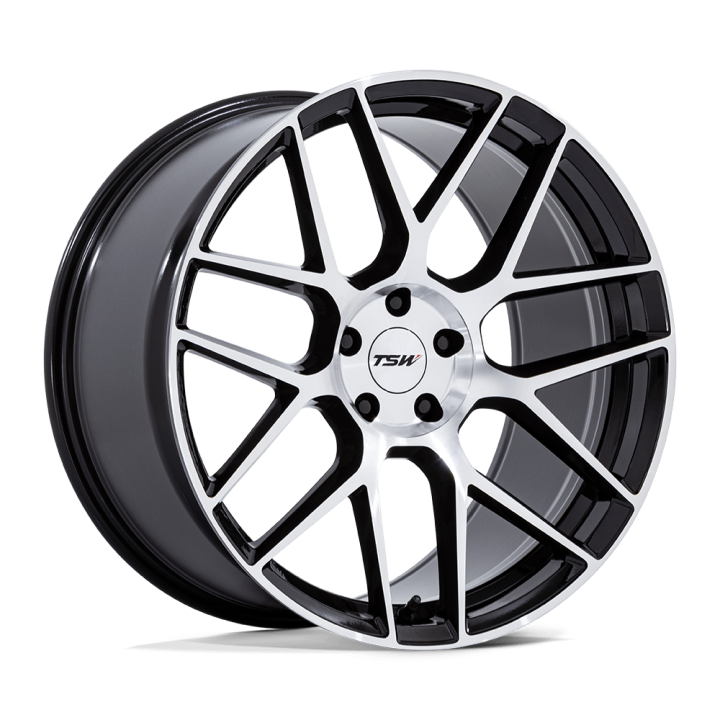 Jantă de Aluminiu, TSW TW002 LASARTHE, 20x9.0, ET 35, 5x114.3, 72.56, Negru - EDK.ro