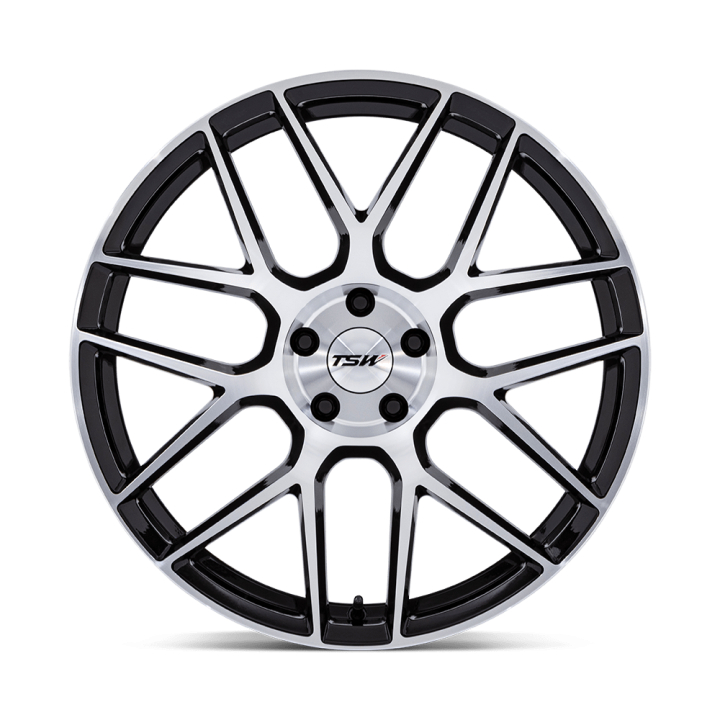 Alloy Wheel, TSW TW002 LASARTHE, 20x9.0, ET 35, 5x114.3, 72.56, Black - EDK.ro
