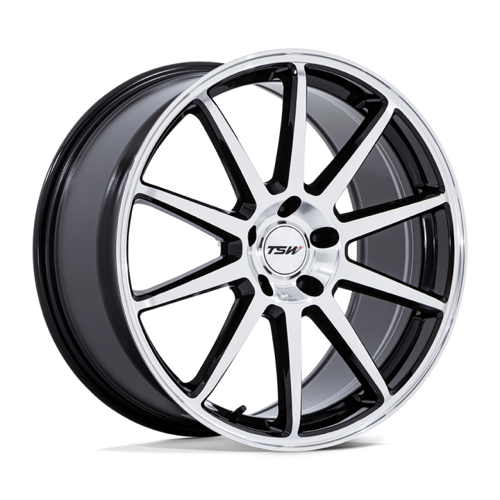 Jantă de Aluminiu, TSW TW004 CANARD, 20x9.0, ET 35, 5x114.3, 72.56, Negru - EDK.ro