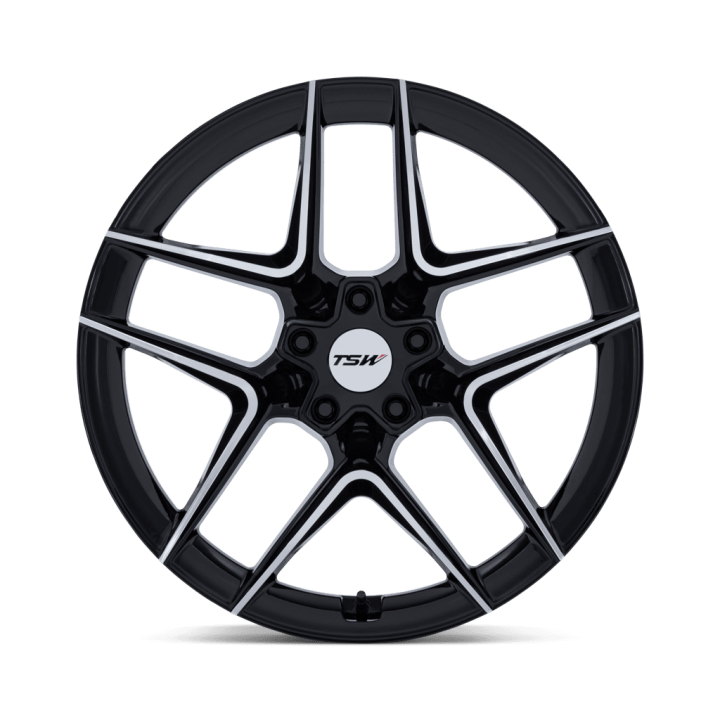 Jantă de Aluminiu, TSW TW008 SLIPSTREAM, 20x9.0, ET 35, 5x114.3, 72.56, Negru - EDK.ro