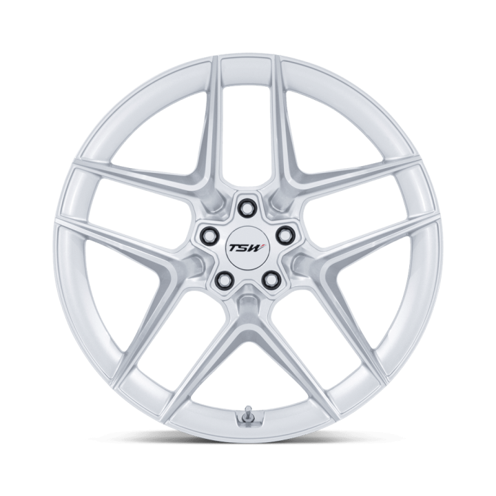 Alloy Wheel, TSW TW008 SLIPSTREAM, 20x9.0, ET 35, 5x114.3, 72.56, Silver - EDK.ro