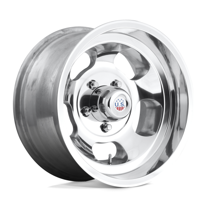 Alloy Wheel, US Mags U101 INDY, 15x5.0, ET -12, 5x114.3, 72.56, Polished - EDK.ro