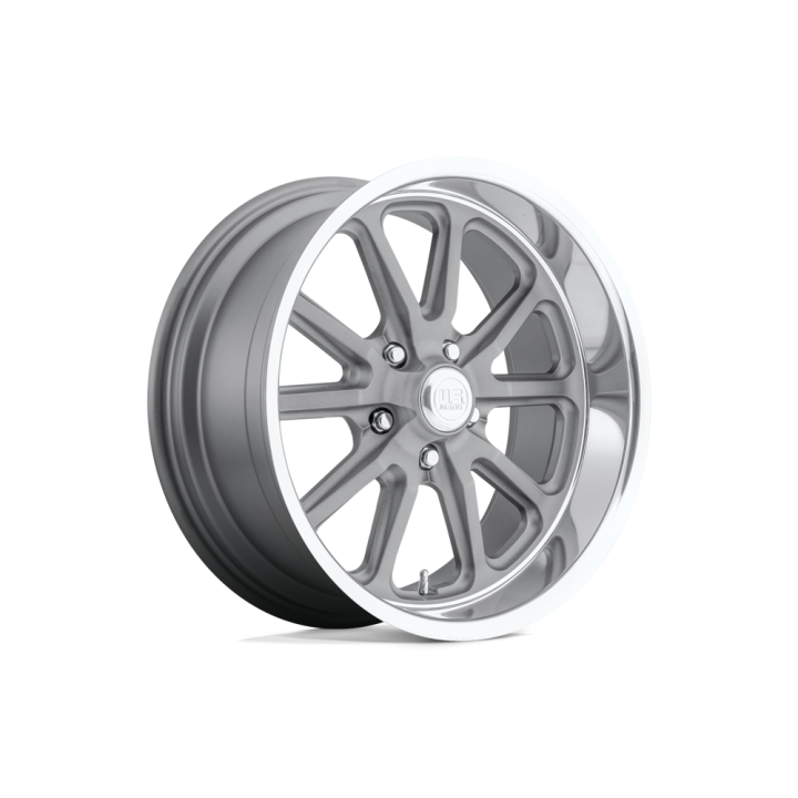 Jantă de Aluminiu, US Mags U111 RAMBLER, 20x8.0, ET 1, 5x114.3, 72.56, Gri Metalizat - EDK.ro