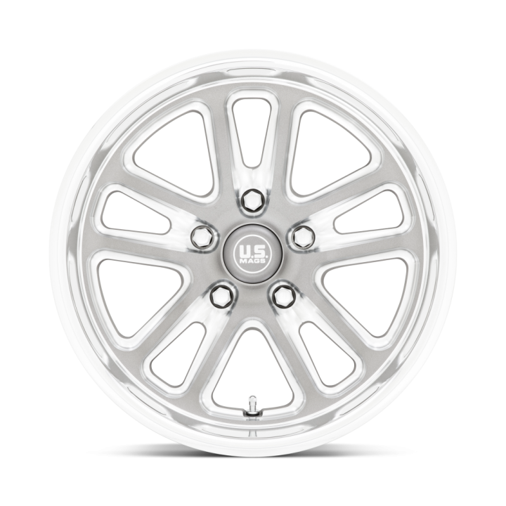 Jantă de Aluminiu, US Mags U130 BULLET, 17x7.0, ET 1, 5x114.3, 72.56, Gri Metalizat - EDK.ro