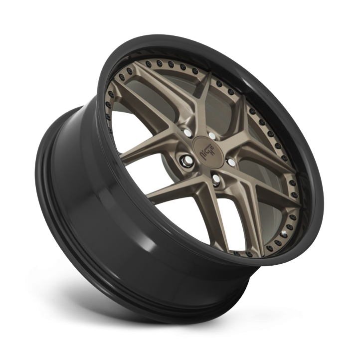 Alloy Wheel, Niche Road Wheels VICE, 20x9.0, ET 35, 5x114.3, 72.56, Black - EDK.ro