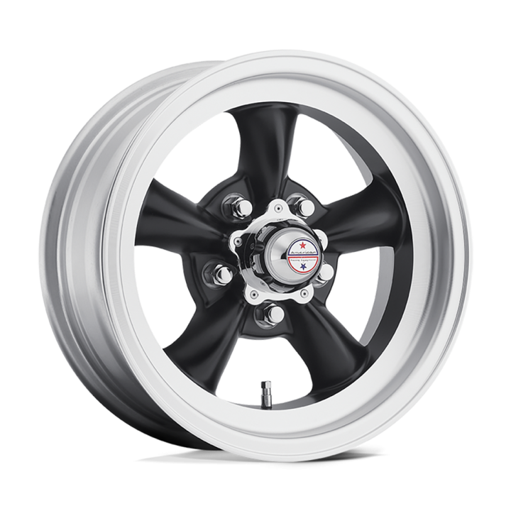 Jantă de Aluminiu, American Racing VN105 TORQ THRUST D, 14x6.0, ET -2, 5x114.3, 83.06, Negru - EDK.ro