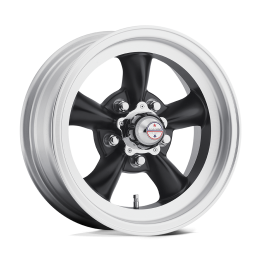 Alloy Wheel, American Racing VN105 TORQ THRUST D, 15x4.5, ET -15, 5x114.3, 83.06, Black - EDK.ro