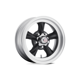 Jantă de Aluminiu, American Racing VN105 TORQ THRUST D, 15x7.0, ET -6, 5x114.3, 83.06, Negru - EDK.ro