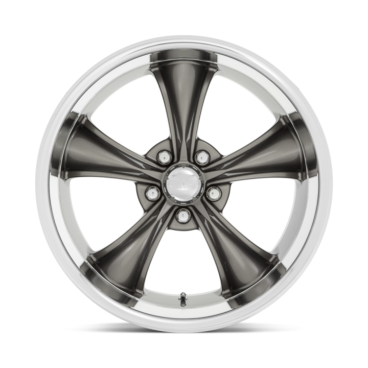 Jantă de Aluminiu, American Racing VN338 BOSS TT, 20x10.0, ET 2, 5x114.3, 72.56, Gri - EDK.ro