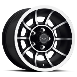 Jantă de Aluminiu, American Racing VN47 VECTOR, 15x7.0, ET 0, 5x114.3, 86, Negru - EDK.ro