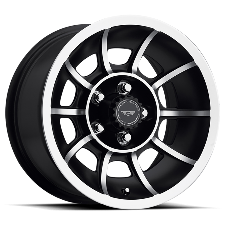 Alloy Wheel, American Racing VN47 VECTOR, 15x7.0, ET 0, 5x114.3, 86, Black - EDK.ro
