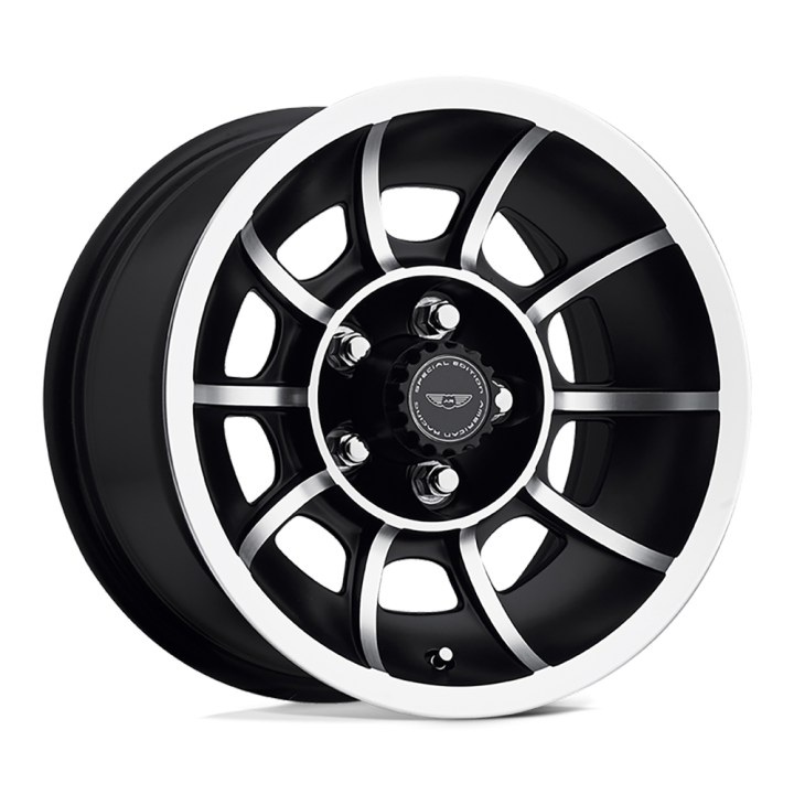 Jantă de Aluminiu, American Racing VN47 VECTOR, 15x8.5, ET 6, 5x114.3, 86, Negru - EDK.ro