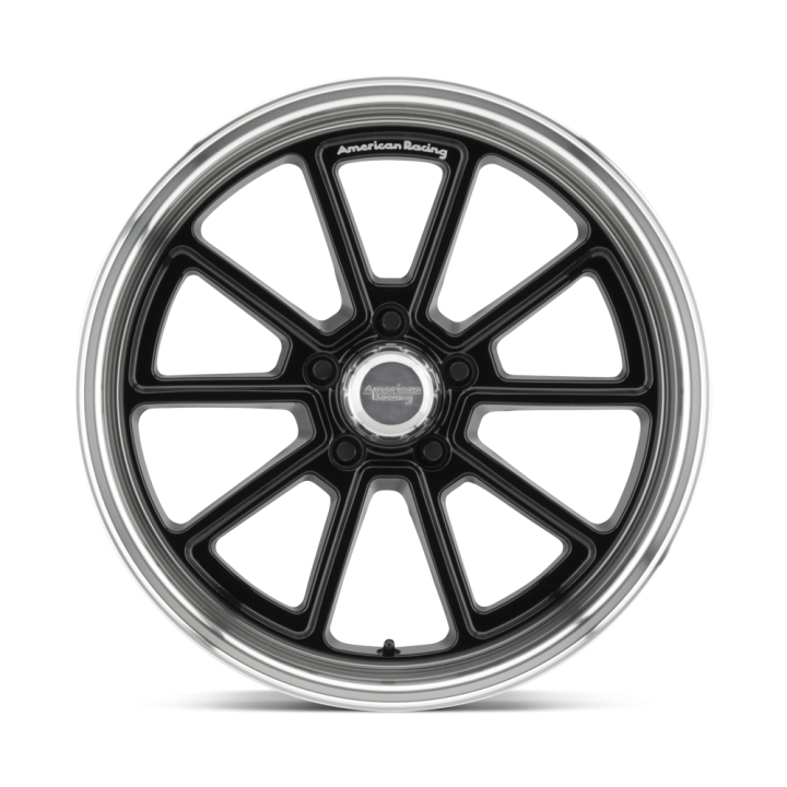 Alloy Wheel, American Racing VN510 DRAFT, 18x10.0, ET 0, 5x114.3, 72.56, Black - EDK.ro