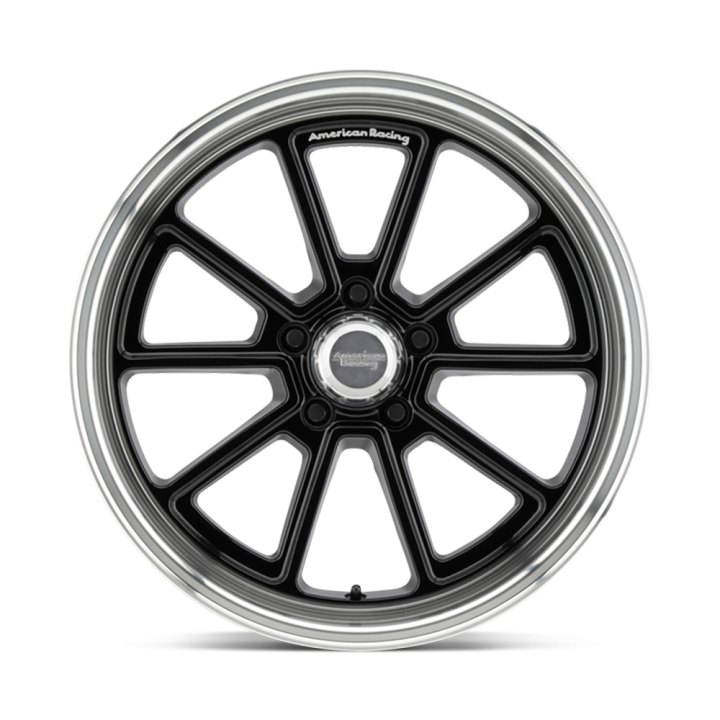 Alloy Wheel, American Racing VN510 DRAFT, 18x8.0, ET 0, 5x114.3, 72.56, Black - EDK.ro
