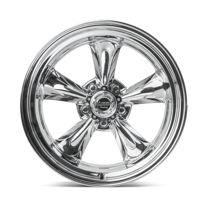 Alloy Wheel, American Racing VN615 TORQ THRUST II, 15x6.0, ET -6, 5x114.3, 83.06, Chrome - EDK.ro