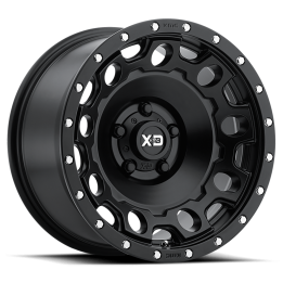 Alloy Wheel, XD Series XD129 HOLESHOT, 17x8.5, ET 34, 5x114.3, 72.56, Black - EDK.ro