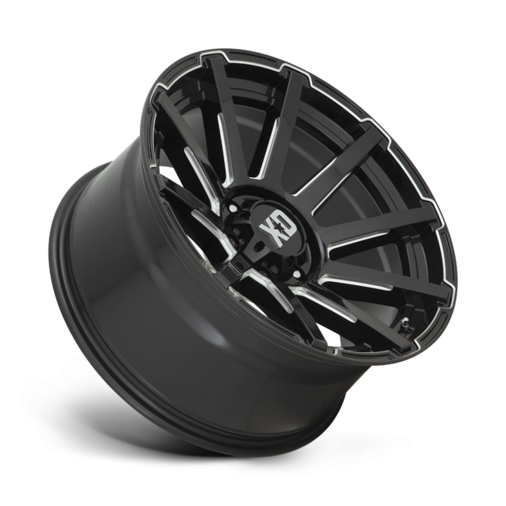 Jantă de Aluminiu, XD Series XD847 OUTBREAK, 17x8.0, ET 35, 5x114.3, 72.56, Negru - EDK.ro