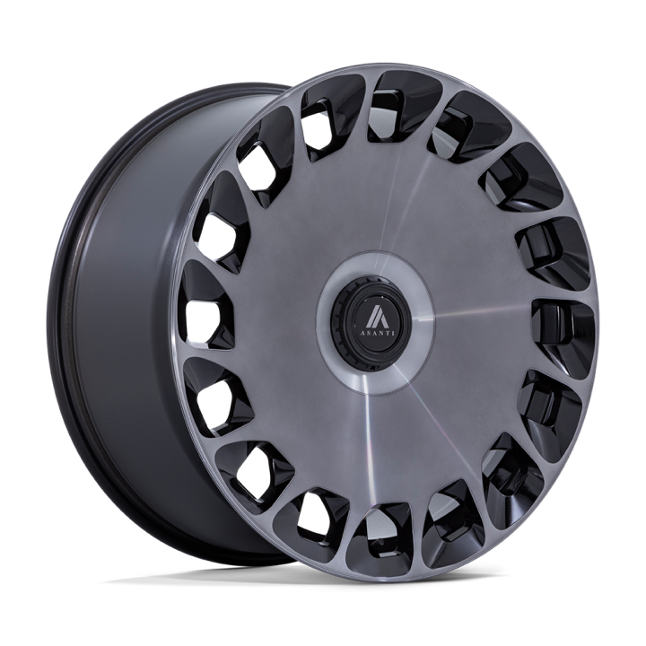 Jantă de Aluminiu, Asanti AB045 ARISTOCRAT, 24x10.0, ET 35, 5x120, 72.56, Negru - EDK.ro