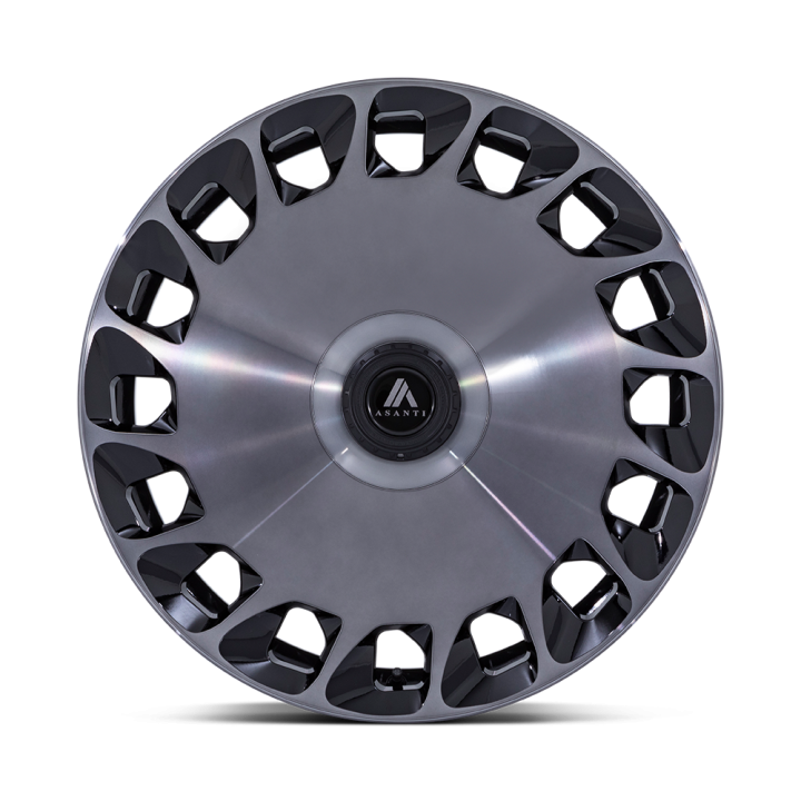 Jantă de Aluminiu, Asanti AB045 ARISTOCRAT, 24x10.0, ET 35, 5x120, 72.56, Negru - EDK.ro