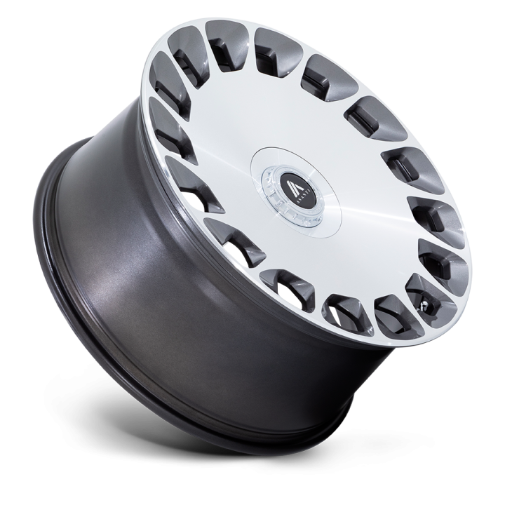 Jantă de Aluminiu, Asanti AB045 ARISTOCRAT, 24x10.0, ET 35, 5x120, 72.56, Platină - EDK.ro