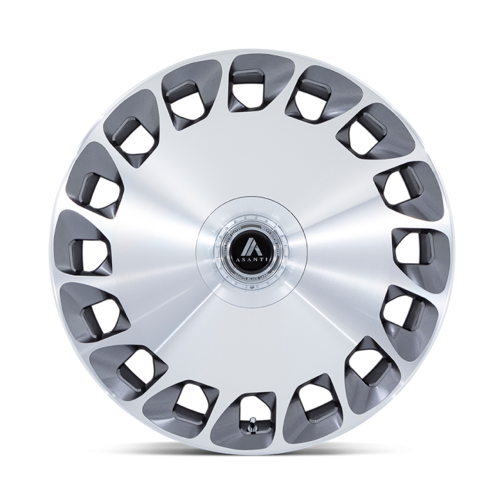 Jantă de Aluminiu, Asanti AB045 ARISTOCRAT, 24x10.0, ET 35, 5x120, 72.56, Platină - EDK.ro