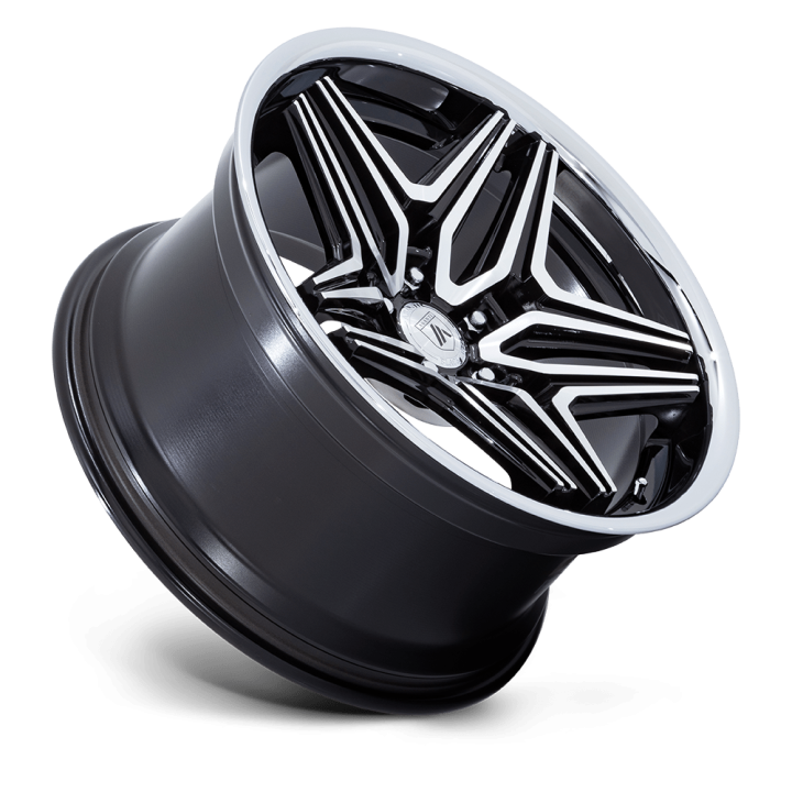 Alloy Wheel, Asanti AB046 DUKE, 22x9.0, ET 15, 5x120, 74.1, Black - EDK.ro