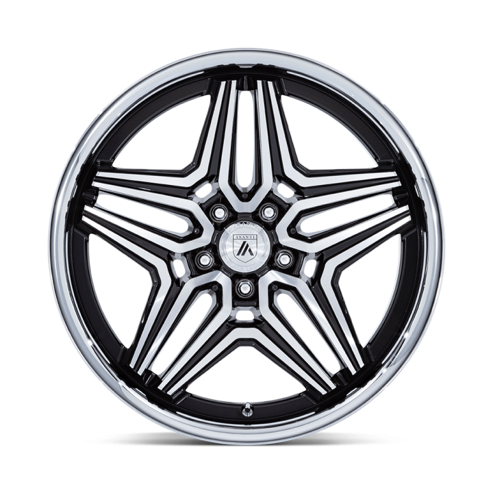 Jantă de Aluminiu, Asanti AB046 DUKE, 22x10.5, ET 18, 5x120, 74.1, Negru - EDK.ro