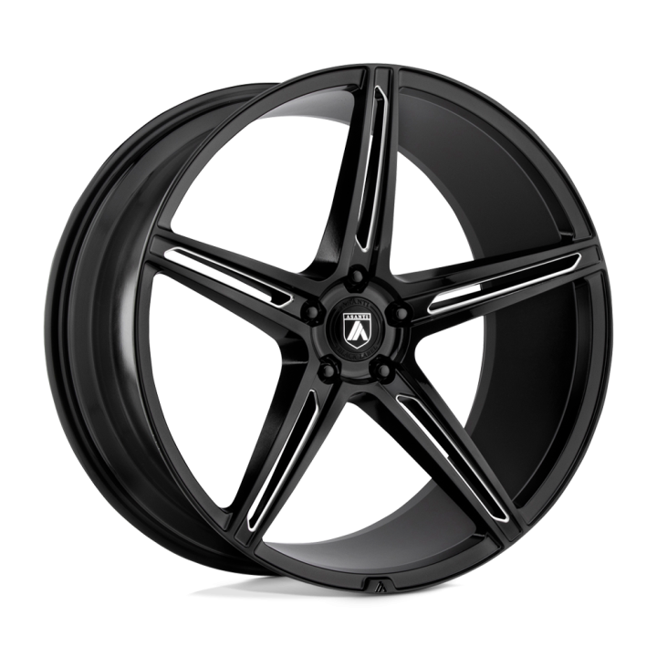 Alloy Wheel, Asanti ABL-22 ALPHA 5, 22x10.5, ET 17, 5x120, 74.1, Black - EDK.ro