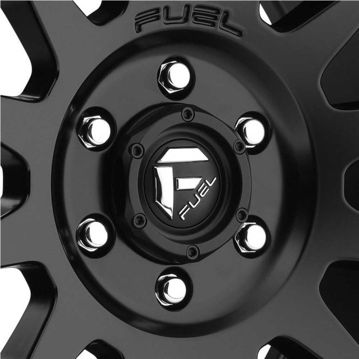 Alloy Wheel, FUEL D579 VECTOR, 17x8.5, ET 20, 5x120, 65.07, Black - EDK.ro