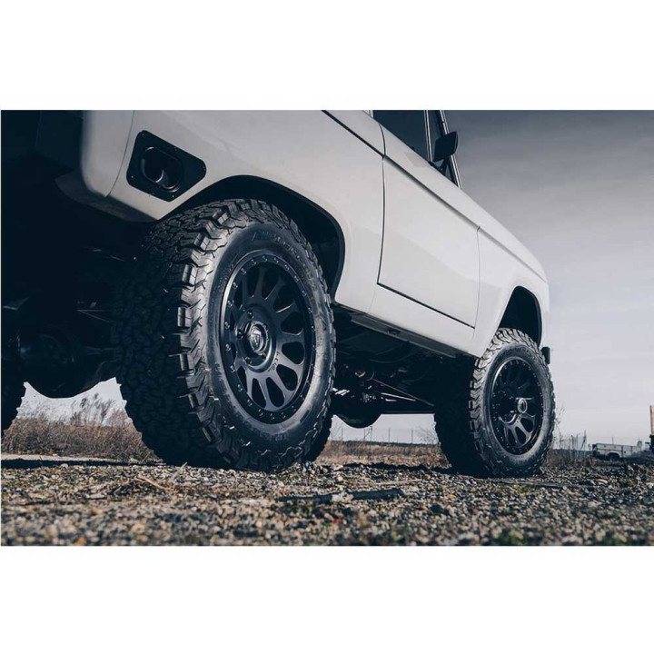 Jantă de Aluminiu, FUEL D579 VECTOR, 17x8.5, ET 20, 5x120, 65.07, Negru - EDK.ro