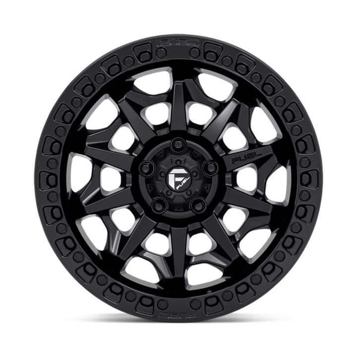 Jantă de Aluminiu, FUEL D694 COVERT, 18x8.5, ET 35, 5x120, 65.07, Negru - EDK.ro