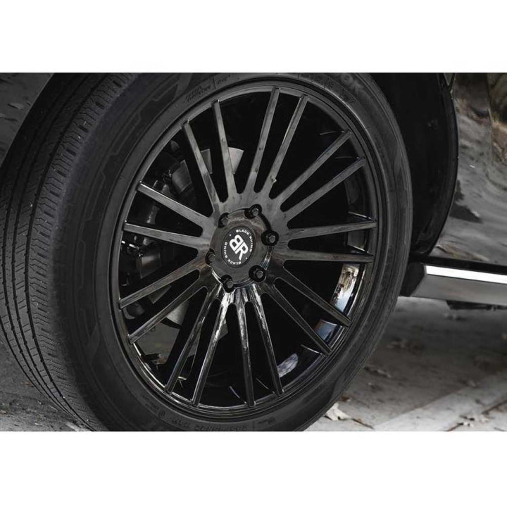 Alloy Wheel, Black Rhino KRUGER, 18x8.5, ET 35, 5x120, 76.1, Black - EDK.ro