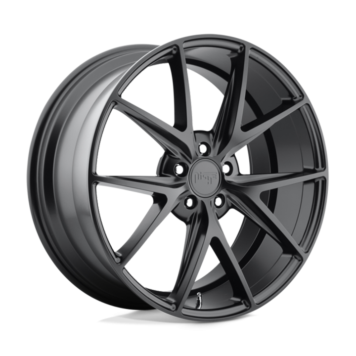 Alloy Wheel, Niche Road Wheels M117 MISANO, 22x9.0, ET 35, 5x120, 72.56, Black - EDK.ro