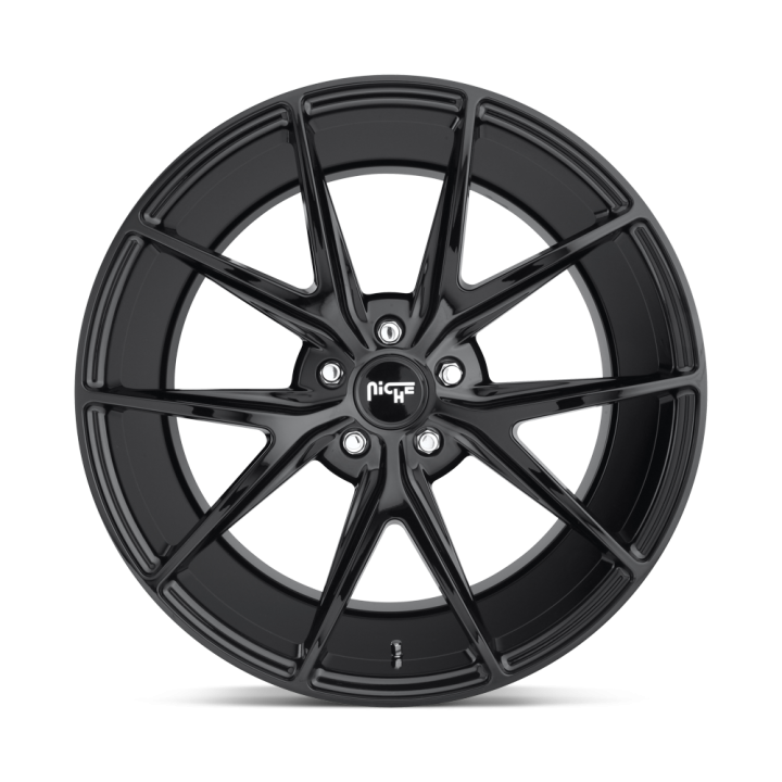 Alloy Wheel, Niche Road Wheels M119 MISANO, 20x9.0, ET 35, 5x120, 72.56, Black - EDK.ro