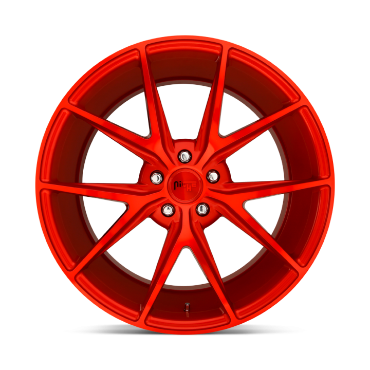 Alloy Wheel, Niche Road Wheels M186 MISANO, 20x10.0, ET 40, 5x120, 72.56, Red - EDK.ro